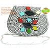 Fatto a mano Nuovo design Meenakari Stone borsa a mano alla moda pochette borsa a tracolla...