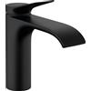 hansgrohe Vivenis Miscelatore monocomando lavabo 110 senza saltarello, nero opaco, 75022670