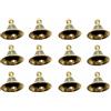 Lotto all'ingrosso 20 pezzi campane da camera Pooja in ottone dorato misura 2...