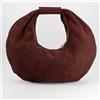 Elba Tuscany Borsa morbida stile Hobo in pelle scamosciata
