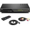 LONPOO Lettore Blu Ray dvd Per TV 1080P HD Lettore DVD Compatto con Uscita AV & HDMI &