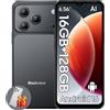 Blackview WAVE 7C AI Smartphone 16GB+128GB 6,56" Android 16 Telefono Doppia SIM