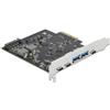 DeLock Scheda Delock PCI Express X4 per USB Type-C / USB Type-A