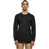 Urban Classics Tb2390-stretch Terry Longsleeve Maglietta a Maniche Lunghe, Nero (Black 00007), XXXL Uomo