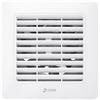 O.ERRE Aspiratore elicoidale 0057100 ipx4 unico 10/4 foro 100 mm 230v 95 m³/h per ambienti umidi da parete o soffitto