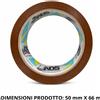 ADS PACKAGING Nastro adesivo avana silent 50 mm x 66 m per imballaggio
