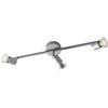 INTEC LIGHT Applique faretti led orientabili soffitto spot alluminio attacco gu10x3
