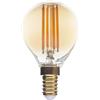 OPTONICA Lampadina led a filamento dorato optonica g45 e14 dimmerabile