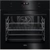 AEG BPK535060B Forno Multifunzione con Pulizia Pirolitica(3 cicli), 9 funzioni, 45 programmi automatici, Cottura multilivello, Riscaldamento rapido, Touchscreen, Nero, A+
