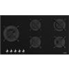 SMEG PV395LN, Piano cottura a gas CLASSICA, Black
