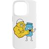Funny Gym Egg Protein Bodybuilder Humor Custodia per iPhone 14 Pro Bodybuilding Egg Vs Protein Jar Gym Humor