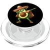 Funny Mexican Costume Dab Dance Boys Kid Dab Mexican Avocado Poncho Sombrero Boys Funny Cinco de Mayo PopSockets PopGrip per MagSafe