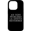 Lo shop di Ocane Custodia per iPhone 14 Pro Ad ogni problema la giusta bestemmia Scherzo divertente
