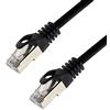 SeKi Cavo di rete S/FTP PIMF, Cat. 7, 2,00 m, nero, cavo patch Gigabit Ethernet LAN DSL CAT7