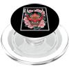 TOKYO WAVES Oni Mask Designs Maschera giapponese del diavolo Hannya giapponese Oni Maschera Yokai Oni PopSockets PopGrip per MagSafe