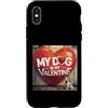 Scottish Terrier Puppy Lover PS Custodia per iPhone X/XS Il mio cane è il mio Valentine Scottish Terrier Street Graffiti
