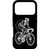 T-Shirts de Ciclista Custodia per iPhone 17 Pro Ciclista Disegno di una linea Amante della bicicletta