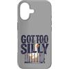 Got Too Silly Goose Vintage Humor Custodia per iPhone 17 Got Too Silly Goose Funny Vintage Humor Men Women