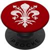 COMUNE DI FIRENZE FLORENCE ITALY FLAG AP BANDIERA DI FIRENZE ITALIA TOSCANA FIRENZE PopSockets PopGrip Adesivo