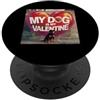 Rottweiler Puppy Lover PS Il mio cane è il mio Valentine Rottweiler Street Graffiti PopSockets PopGrip Adesivo