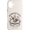 Bookworm Reading Fantasy Romance Book Custodia per iPhone 16 Plus Romantasy Book Club Romance Reader Libri fantasy