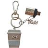 FUNFUL [ 2 IN 1 ] Chiavetta divertente Usb 32 GB + Portachiavi CAFFÈ Per Prendere Buone Decisioni, con Adattatore USB C per la Piena Compatibilità - Regali Originali per Bambini, Ragazze e donne