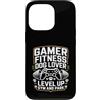 Dog Lover Gym Workout Fan Custodia per iPhone 13 Pro Gamer Fitness Amante Del Cane Di Livello In Palestra E Parco