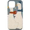 Cozy Goose Winter Co Custodia per iPhone 12 mini Due oche su scooter carino inverno oca amante degli animali