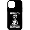 La Maturità 2026 Divertente Custodia per iPhone 12 mini Maturità 2026 Esami Scaramantica Esame Diploma Caffè
