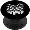 Surveillance Apparel Telecamera di sorveglianza No Privacy Sicurezza Dystopian Tech Punk PopSockets PopGrip Adesivo