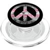 Demigirl Flag Peace Sign Tee Bandiera Demigirl segno della pace PopSockets PopGrip per MagSafe