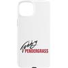 Teddy Pendergrass Custodia per iPhone 15 Plus Ufficiale Teddy Pendergrass Signature Red on Black