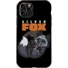 Fox Breeds Wild Animal Lover Cute Foxes Custodia per iPhone 11 Pro Cartoon Silver Fox Razza Amante Animali Volpi Carine