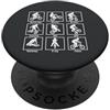 Freestyle BMX Bike Accessori Regali BMX Infografica BMX Bicycles BMX bici Freestyle race BMX PopSockets PopGrip Adesivo
