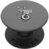 Demonique Tees and Ars Goetia Demon Gift Botis Serpente Sorriso del Re Goetico PopSockets PopGrip Adesivo