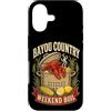 Rustic Cajun Seafood Kitchen Lettering G Custodia per iPhone 17 Bayou Country Weekend Bollire Crawfish Feast Graphic Pot Bollito