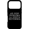 Lo shop di Ocane Custodia per iPhone 17 Pro Ad ogni problema la giusta bestemmia Scherzo divertente
