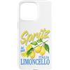 Italian Summer Sun And Beach Alcohol Vac Custodia per iPhone 15 Pro Max Spritz Limoncello dal 1900 Italia Vintage Cocktail Limone