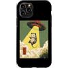 Funny Possum Capybara Meme Humor Gifts M Custodia per iPhone 11 Pro Opossum spaventato UFO rapimento opossum alieno umorismo divertente