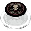 Secret Space Program Alien Liaison Offic Programma spaziale segreto/Alien Liaison Officer Insignia Design PopSockets PopGrip per MagSafe