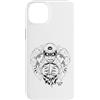 Flite Boi Custodia per iPhone 14 Plus Flite Boi Ink Graphic Black White Skate Basket Street