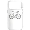 Magliette Grafiche de Amante del ciclism Custodia per iPhone 17 Pro Bicicletta Disegno di una linea Ciclista