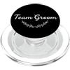 Wedding Party Apparel Co. Team Groom | Squadra di corrispondenza per feste di addio al celibato - Divertimento PopSockets PopGrip per MagSafe