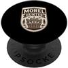 Distintivo Del Cacciatore Di Morchelle P Cesto Per La Raccolta Di Funghi Del Cacciatore Di Morchelle PopSockets PopGrip Adesivo