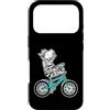 Cycling animal bike sport riding hobby t Custodia per iPhone 17 Pro Zebra con Bicicletta