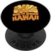 North Shore Beach Hawaii Surfing Surf Oc Costa Nord PopSockets PopGrip Adesivo