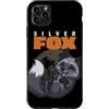Fox Breeds Wild Animal Lover Cute Foxes Custodia per iPhone 11 Pro Max Cartoon Silver Fox Razza Amante Animali Volpi Carine
