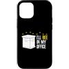 Bridgitte's Beekeeper Gifts Custodia per iPhone 12/12 Pro I'll BEE In My Office - Divertente apicoltore Apicoltura