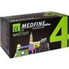 Med trust italia srl Wellion Medfine Plus 100 Aghi Numero 4 g32 (SCAD.08/2028)