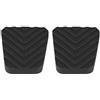 KIMISS gommini copri pedali peugeot 307-KIMISS Frizione Pedale Freno Copertura in Gomma Morbide e Comode Pedaliera Auto per Accent Elantra Scoupe Tiburon Getz 3282524000 (Set di 2)